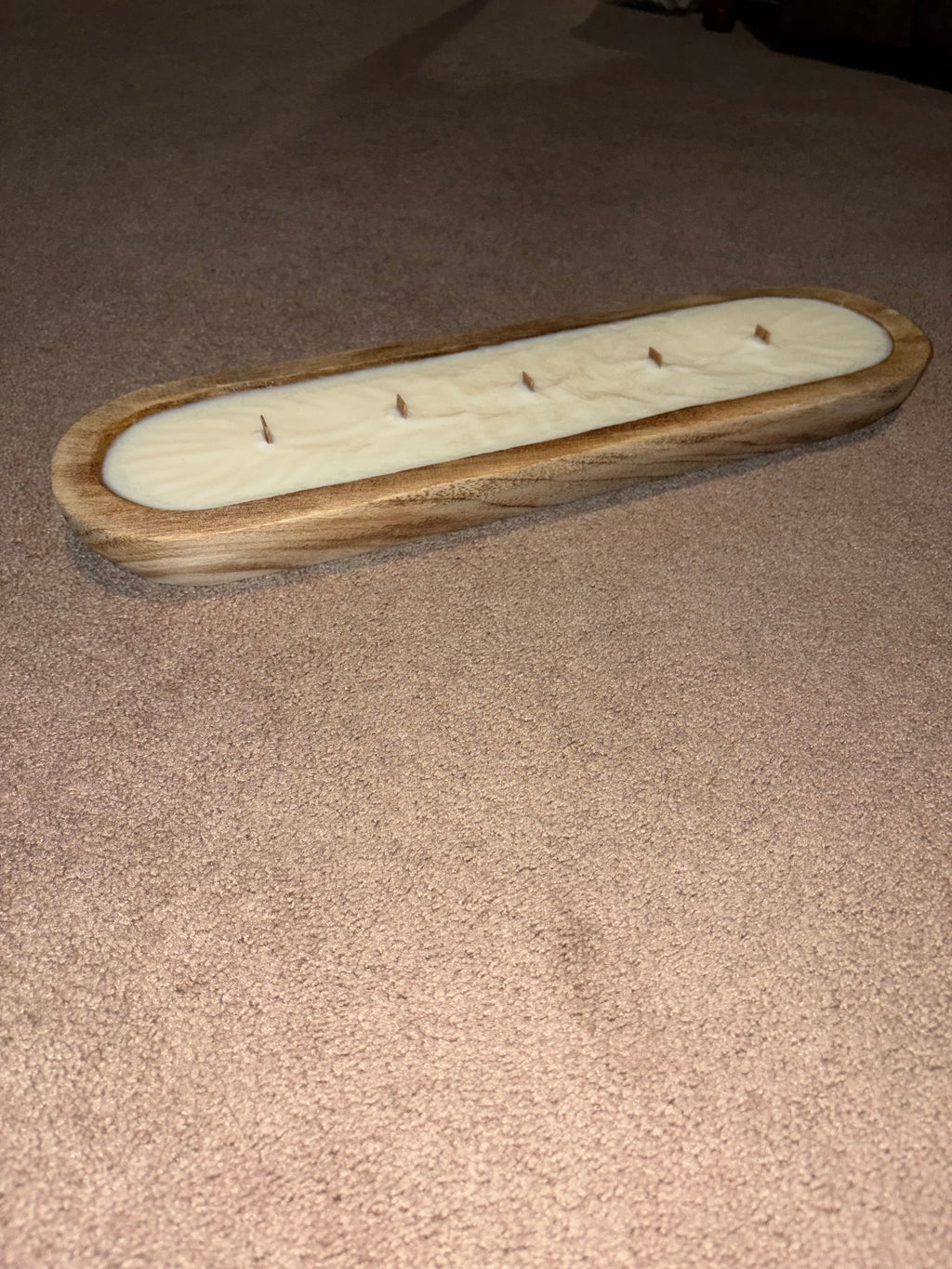 20” Long Dough Bowl Candle