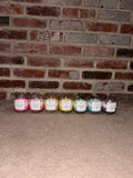 Floral 2 tone candles