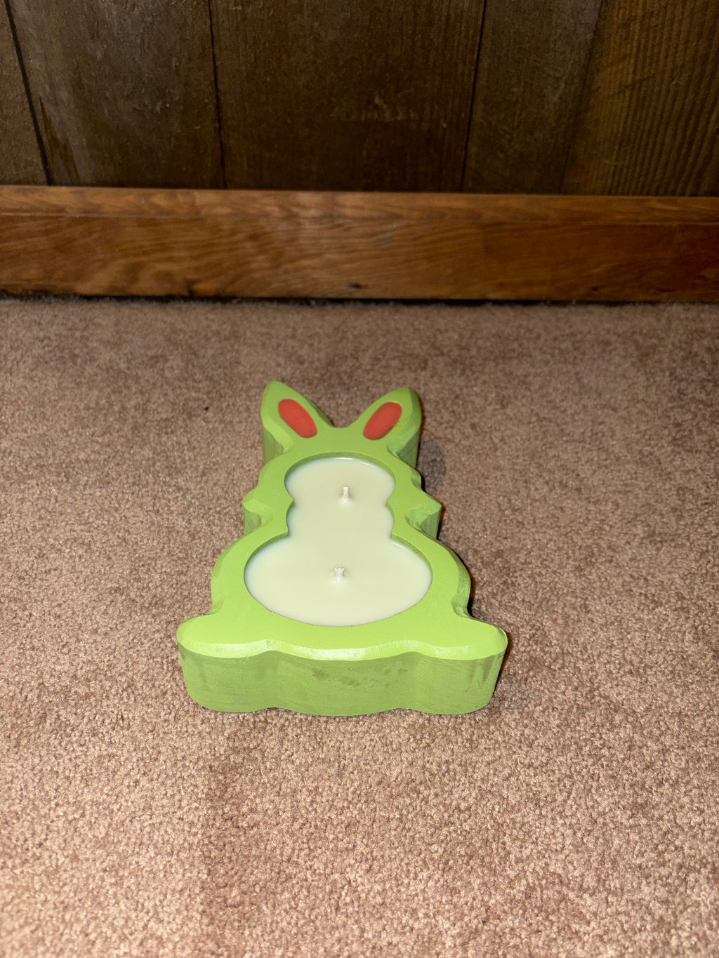 Bunny Dough Bowl Candle