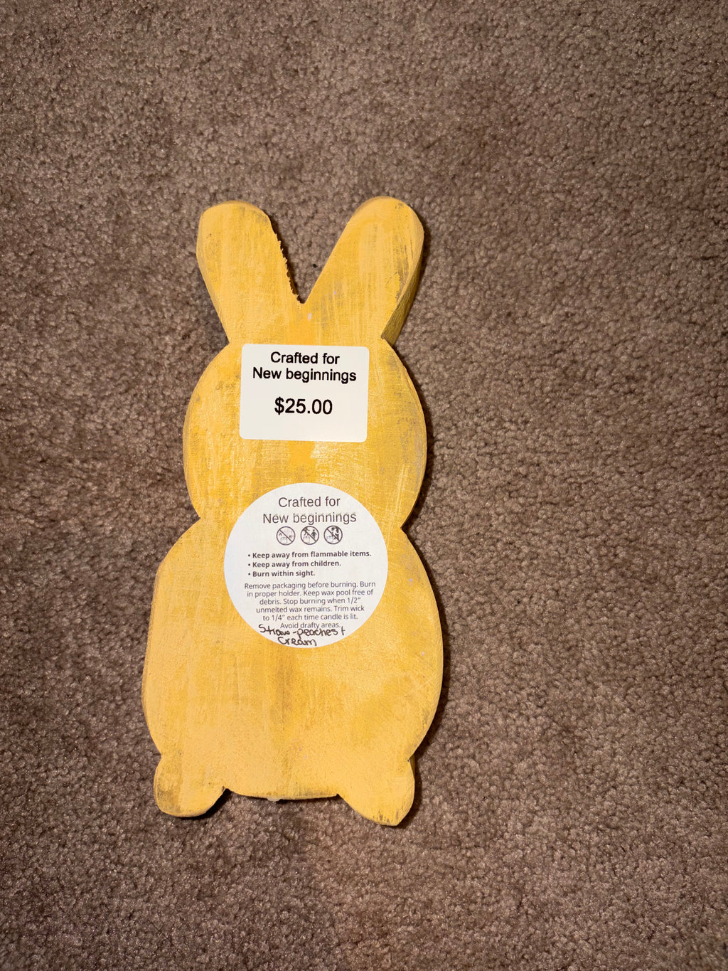 Small Bunny Dough Bowl