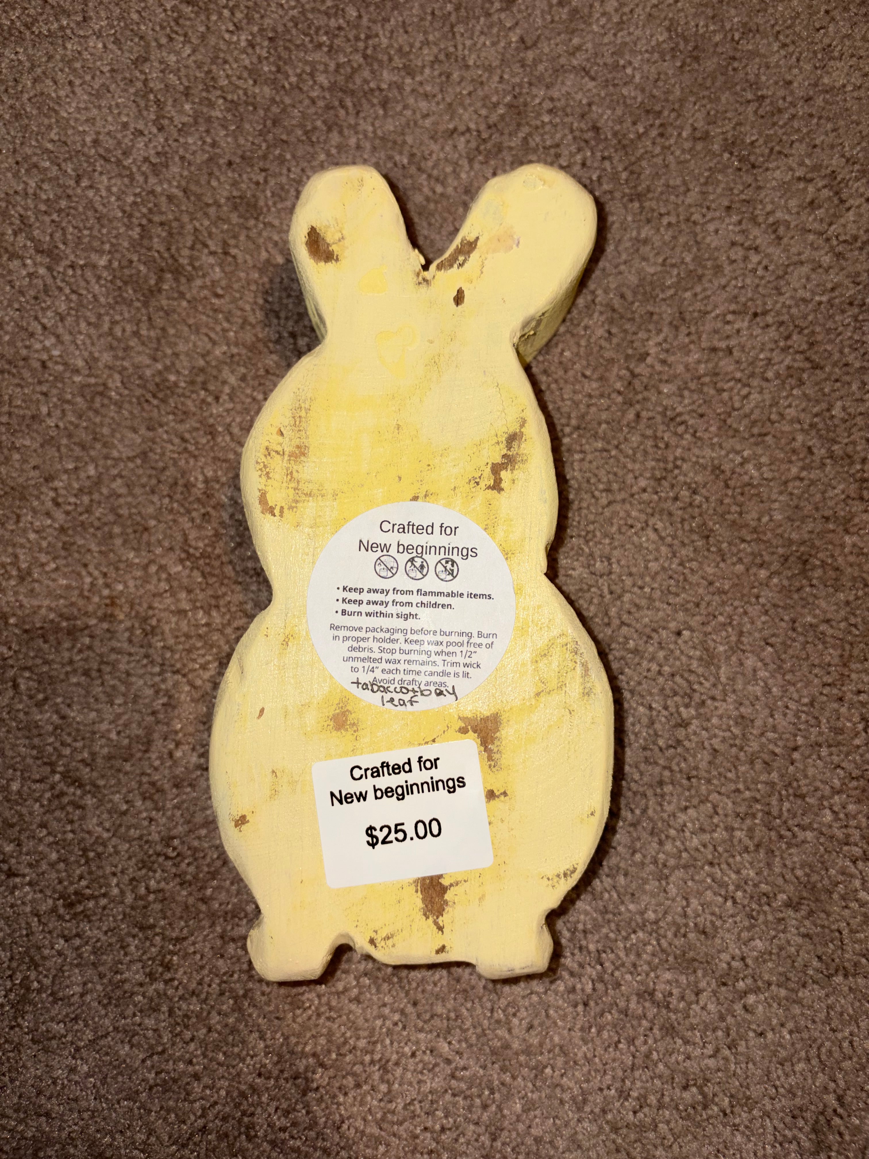 Small Bunny Dough Bowl