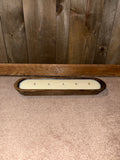 Long Wooden Dough Bowl