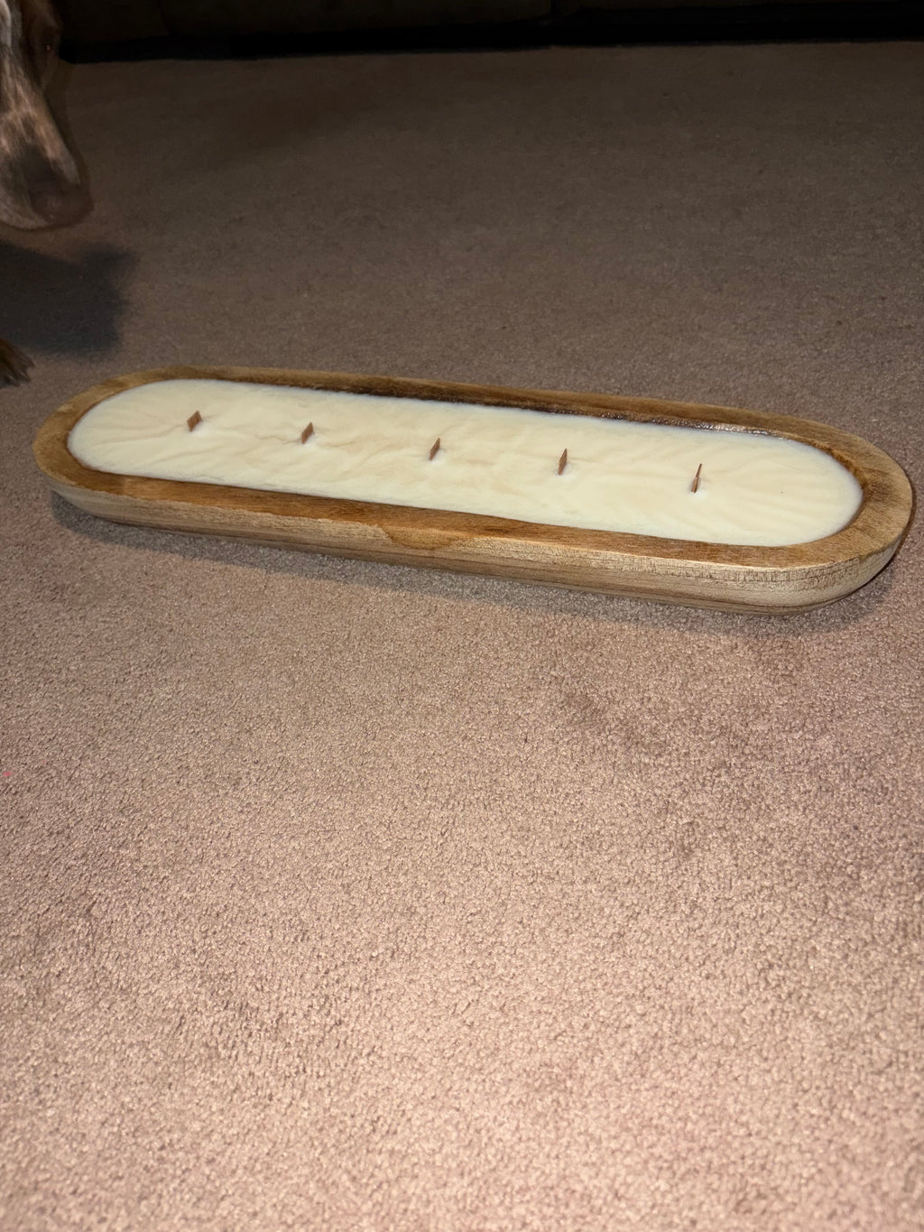 20” Long Dough Bowl Candle