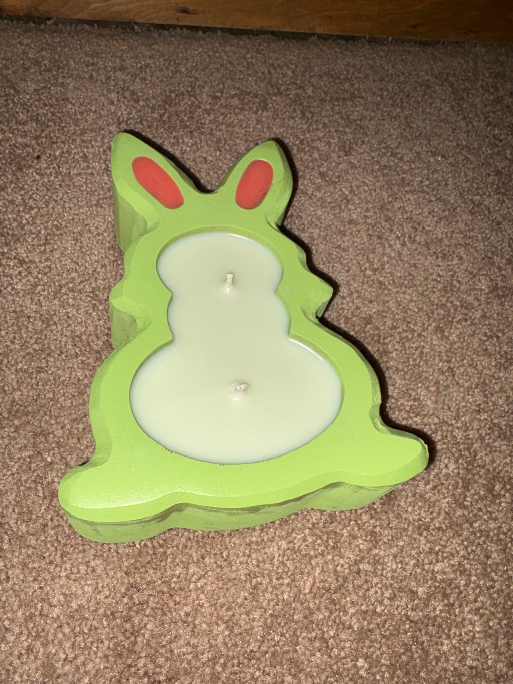 Bunny Dough Bowl Candle