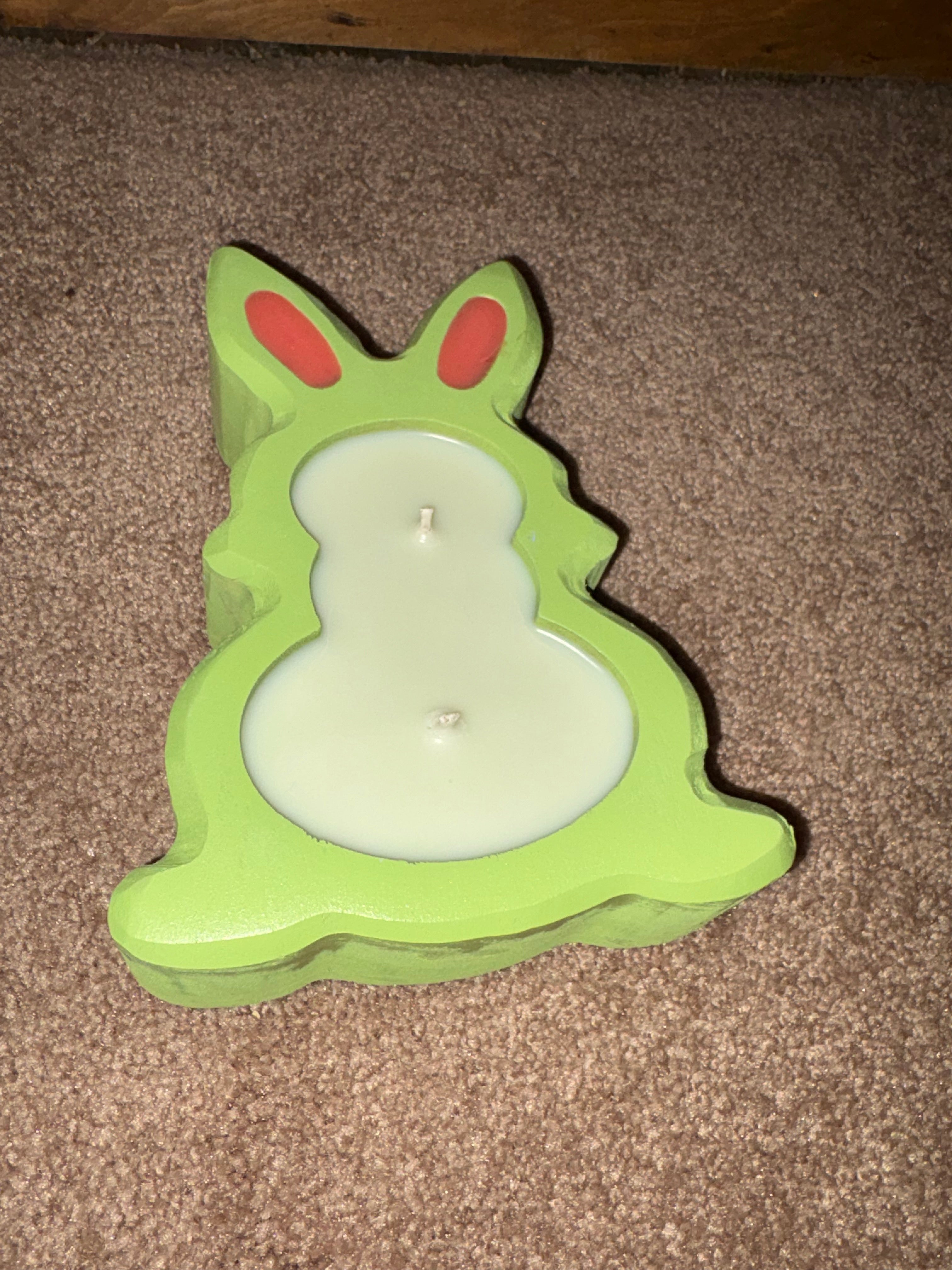 Bunny Dough Bowl Candle