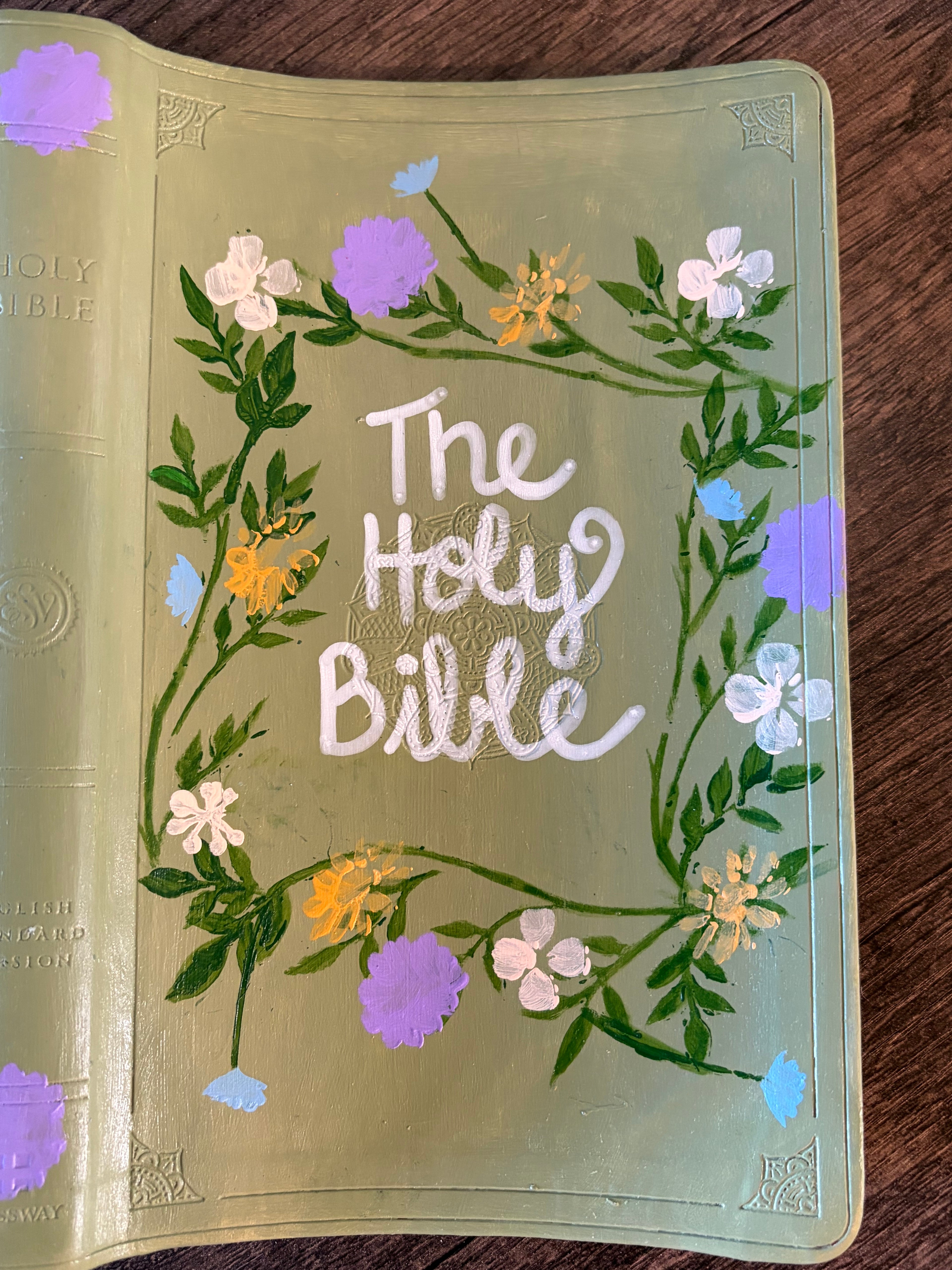I am With you Always Painted Bible