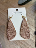Light Pink Lace Dangles